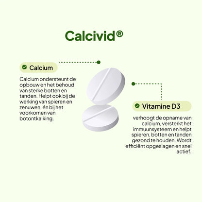 Calcivid Chew Tabs 8-maanden kuur