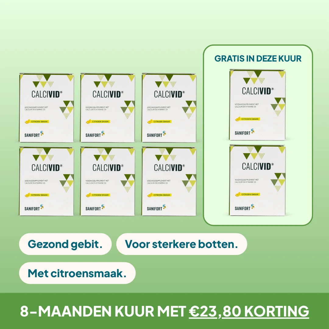 Calcivid Chew Tabs 8-maanden kuur