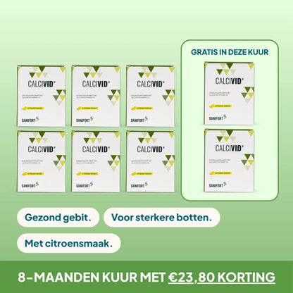 Calcivid Chew Tabs 8-maanden kuur